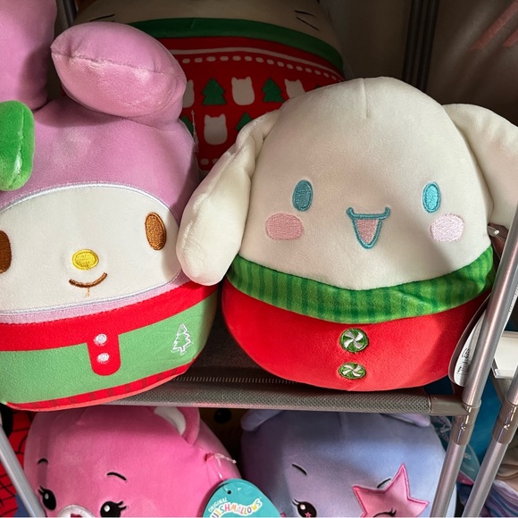 ON HOLD Squishmallows My Melody & Cinnamoroll 7” x 2 - Picture 2 of 2